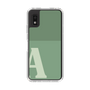 Slim Protection Case［ Original - initial two tone - A green ］
