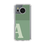 Slim Protection Case［ Original - initial two tone - A green ］
