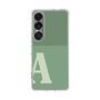 Slim Protection Case［ Original - initial two tone - A green ］