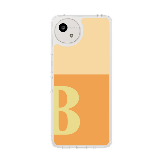 Slim Protection Case［ Original - initial two tone - B orange ］