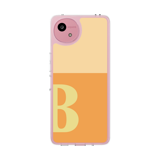 Slim Protection Case［ Original - initial two tone - B orange ］