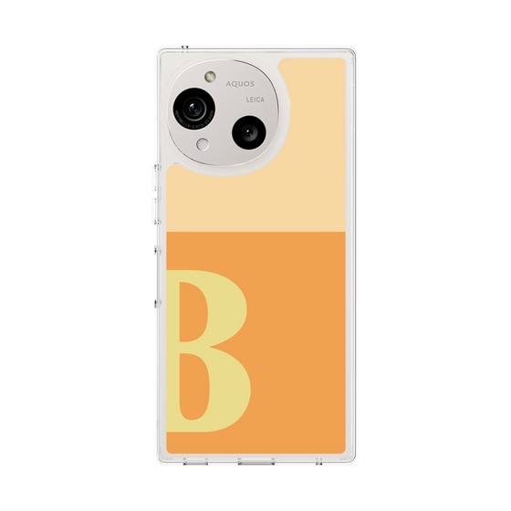 Slim Protection Case［ Original - initial two tone - B orange ］