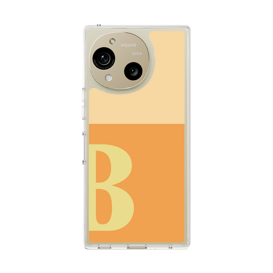 Slim Protection Case［ Original - initial two tone - B orange ］