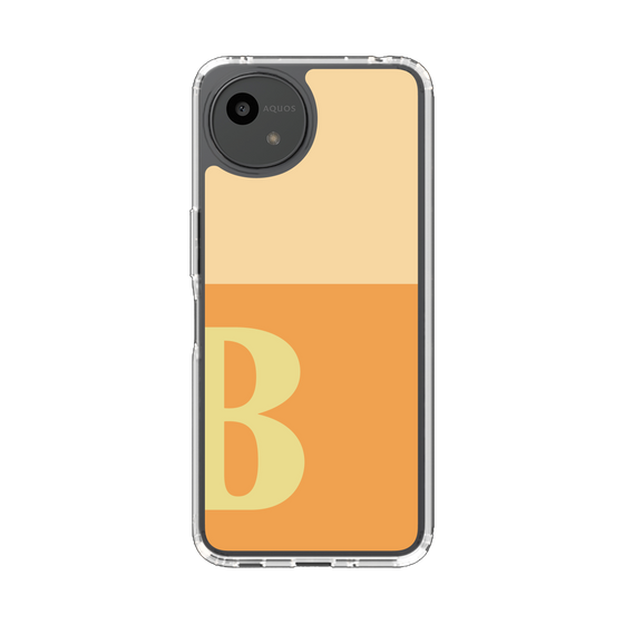 Slim Protection Case［ Original - initial two tone - B orange ］