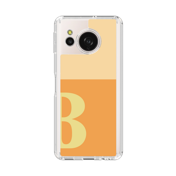 Slim Protection Case［ Original - initial two tone - B orange ］