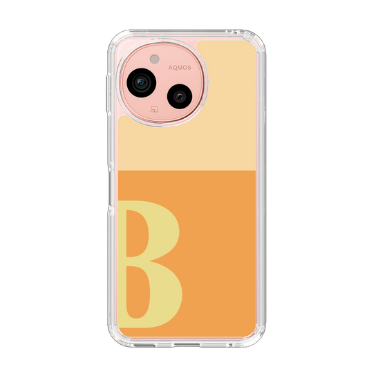 Slim Protection Case［ Original - initial two tone - B orange ］