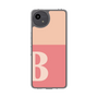 Slim Protection Case［ Original - initial two tone - B pink ］
