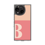 Slim Protection Case［ Original - initial two tone - B pink ］