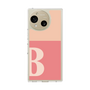 Slim Protection Case［ Original - initial two tone - B pink ］