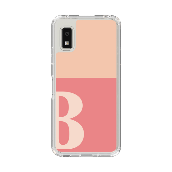 Slim Protection Case［ Original - initial two tone - B pink ］