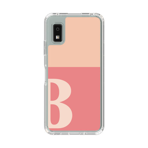 Slim Protection Case［ Original - initial two tone - B pink ］