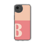 Slim Protection Case［ Original - initial two tone - B pink ］