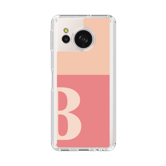 Slim Protection Case［ Original - initial two tone - B pink ］