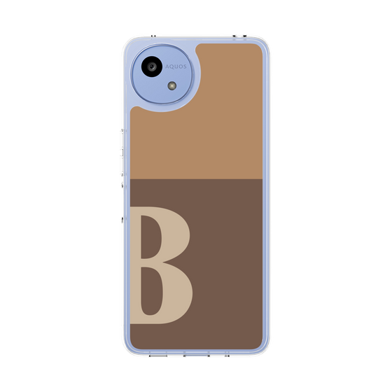 Slim Protection Case［ Original - initial two tone - B brown ］