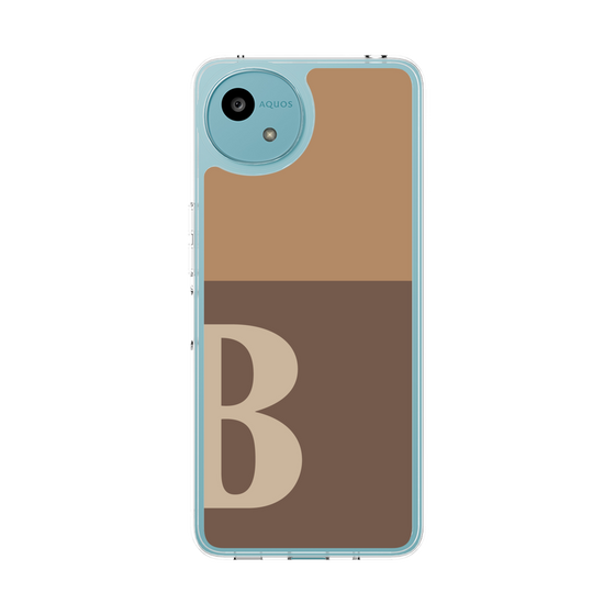 Slim Protection Case［ Original - initial two tone - B brown ］