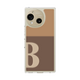 Slim Protection Case［ Original - initial two tone - B brown ］