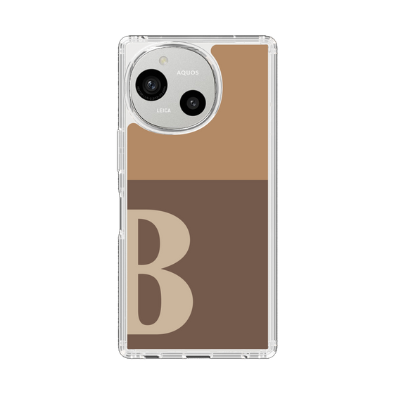 Slim Protection Case［ Original - initial two tone - B brown ］