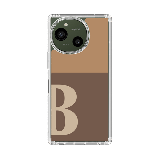 Slim Protection Case［ Original - initial two tone - B brown ］