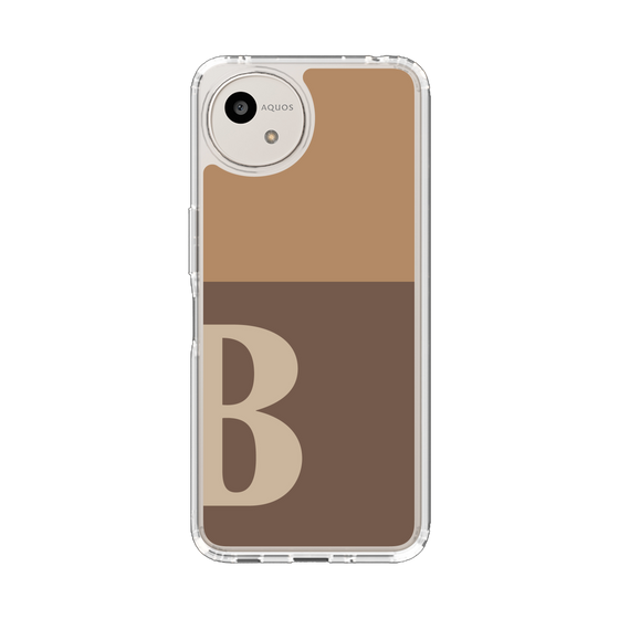 Slim Protection Case［ Original - initial two tone - B brown ］