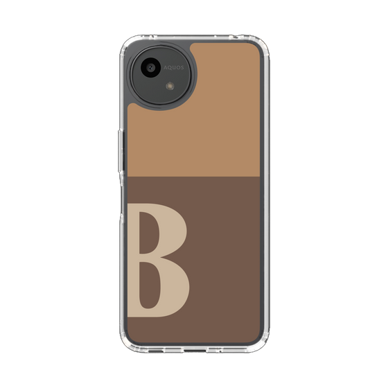 Slim Protection Case［ Original - initial two tone - B brown ］