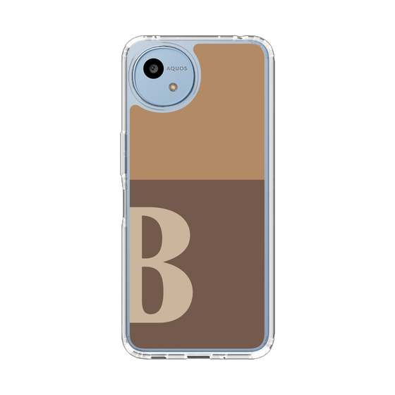 Slim Protection Case［ Original - initial two tone - B brown ］