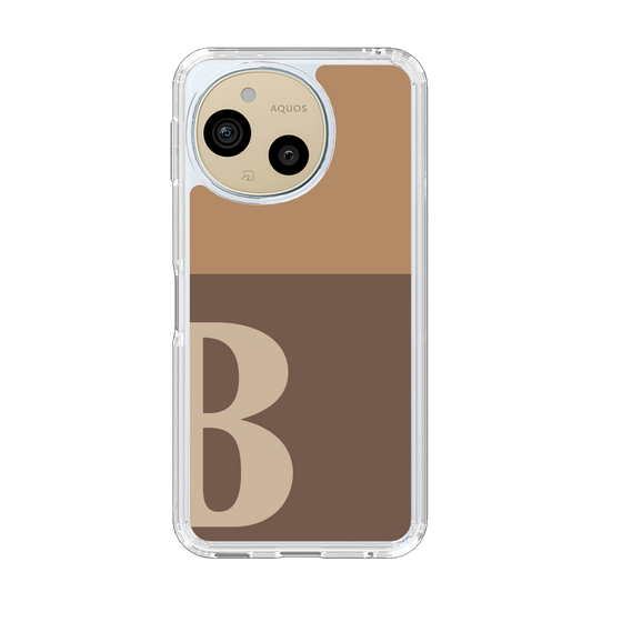 Slim Protection Case［ Original - initial two tone - B brown ］
