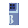 Slim Protection Case［ Original - initial two tone - B blue ］