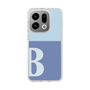 Slim Protection Case［ Original - initial two tone - B blue ］