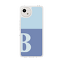 Slim Protection Case［ Original - initial two tone - B blue ］
