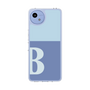 Slim Protection Case［ Original - initial two tone - B blue ］