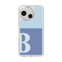 Slim Protection Case［ Original - initial two tone - B blue ］