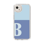 Slim Protection Case［ Original - initial two tone - B blue ］