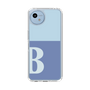Slim Protection Case［ Original - initial two tone - B blue ］
