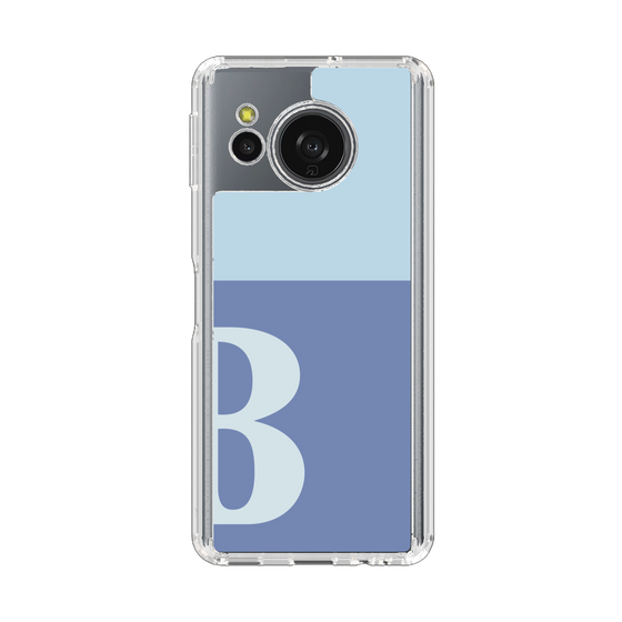 Slim Protection Case［ Original - initial two tone - B blue ］