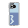 Slim Protection Case［ Original - initial two tone - B blue ］
