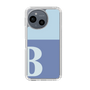 Slim Protection Case［ Original - initial two tone - B blue ］