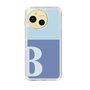 Slim Protection Case［ Original - initial two tone - B blue ］