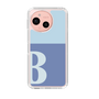 Slim Protection Case［ Original - initial two tone - B blue ］