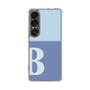 Slim Protection Case［ Original - initial two tone - B blue ］