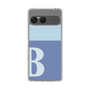 Slim Protection Case［ Original - initial two tone - B blue ］