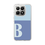 Slim Protection Case［ Original - initial two tone - B blue ］