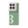 Slim Protection Case［ Original - initial two tone - B green ］