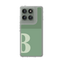 Slim Protection Case［ Original - initial two tone - B green ］