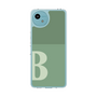 Slim Protection Case［ Original - initial two tone - B green ］