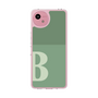 Slim Protection Case［ Original - initial two tone - B green ］