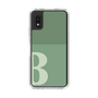 Slim Protection Case［ Original - initial two tone - B green ］
