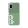 Slim Protection Case［ Original - initial two tone - B green ］