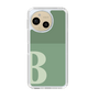 Slim Protection Case［ Original - initial two tone - B green ］