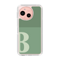 Slim Protection Case［ Original - initial two tone - B green ］