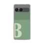 Slim Protection Case［ Original - initial two tone - B green ］